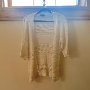 Knitted Short Sleeve Sweater